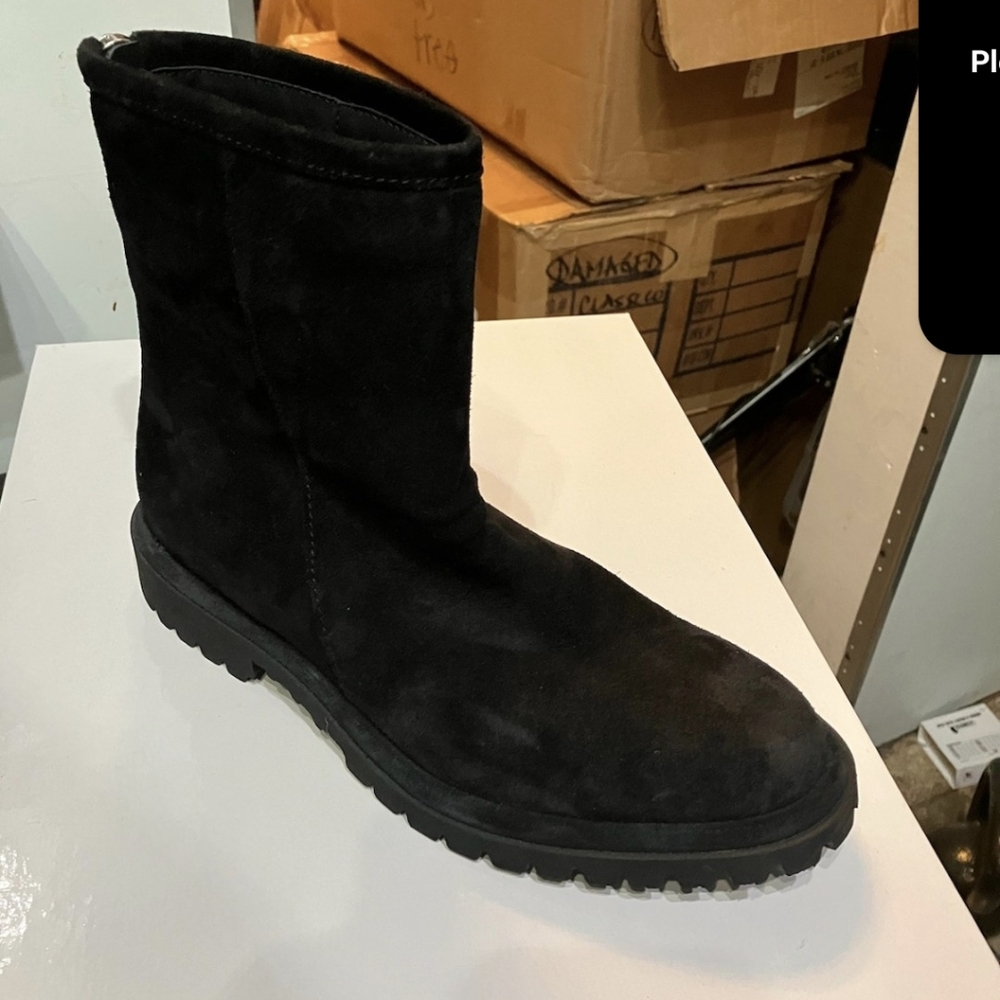 nib $790 Officine Creative Black Men's Boots
